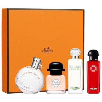 hermes miniatures|sephora mini Hermes garden perfume.